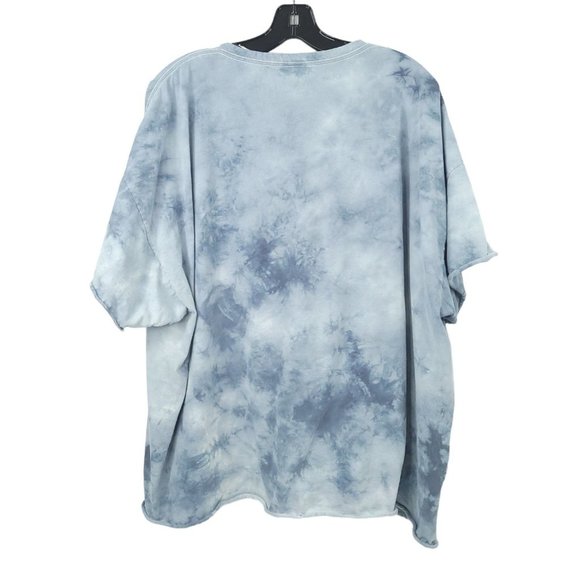 Hyper Space NASA Tie Dye T Shirt Size 3XL Astronauts Rolled Short Sleeve Hem - Picture 9 of 12